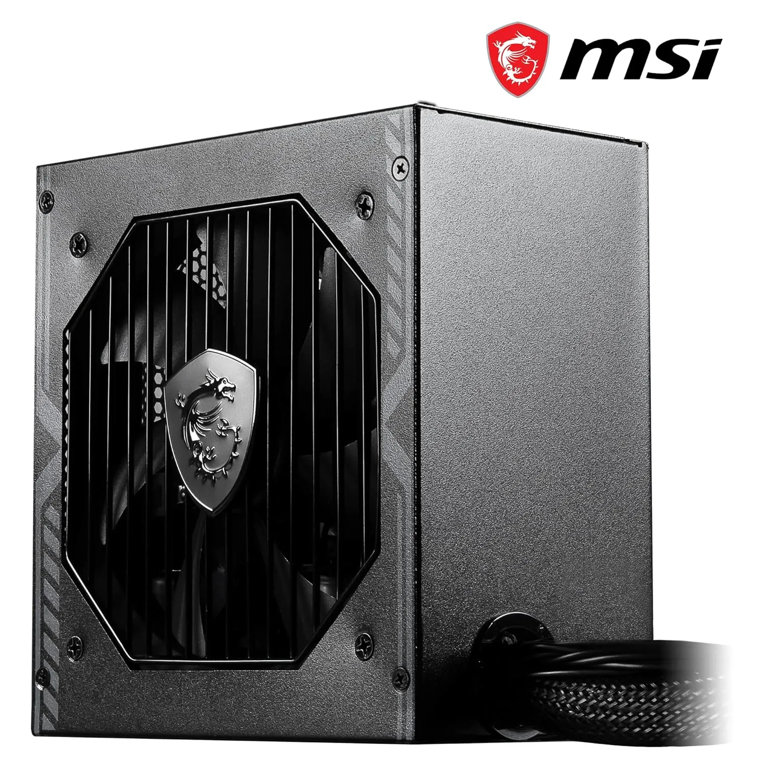 MSI MAG A650BN 650w 80 Plus Bronze Desktop Power Supply view 2